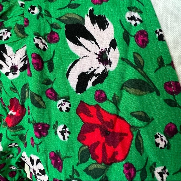 BA&SH Paco Long-Sleeved Floral wrap blouse with V-Neck 17737 - Picture 5 of 10